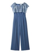 【リリーブラウン/Lily Brown】のレースカラーコンビネゾン 人気、トレンドファッション・服の通販 founy(ファニー) ファッション Fashion レディースファッション Fashion for Women おすすめ Recommended / Our Picks オケージョン Occasion Wear クラシカル Classical, Vintage-Inspired コンビネゾン Jumpsuit, All-in-One スマート Smart, Elegant ドレス Dress, One-Piece パーティ Party, Party Style フォーマル Formal, Dressy モチーフ Motif, Design Theme レース Lace, Lace Fabric thumbnail BLU[086]|ID: prp329100004826072 ipo3291000000035134562