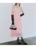 【リリーブラウン/Lily Brown】のフリンジフラワーレイヤードキャミワンピース 人気、トレンドファッション・服の通販 founy(ファニー) ファッション Fashion レディースファッション Fashion for Women ワンピース Dresses キャミソールワンピース Camisole Dresses インナー Innerwear キャミワンピース Cami Dress, Slip Dress サテン Satin, Glossy Fabric シアー Sheer, See-Through スマート Smart, Elegant フラワー Flower, Floral モチーフ Motif, Design Theme レース Lace, Lace Fabric エレガント 上品 Elegant thumbnail PCH[063]|ID: prp329100004826074 ipo3291000000035134571