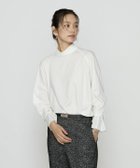 【コムサ/COMME CA】のフルダルスパンマイクロピーチ ブラウス 人気、トレンドファッション・服の通販 founy(ファニー) ファッション Fashion レディースファッション Fashion for Women トップス・カットソー Cut & Sew Tops シャツ・ブラウス・オフィスカジュアル Elegant Blouses & Button-Ups シンプル Simple, Minimal スリーブ Sleeve, Long Sleeve / Short Sleeve ハイネック High Neck, Mock Neck リボン Ribbon, Bow おすすめ Recommended / Our Picks エレガント 上品 Elegant thumbnail 02:ホワイト|ID: prp329100004826083 ipo3291000000035112370
