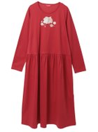 【ピンクハウス/PINK HOUSE】の幸見うさぎ刺繍スムースワンピース 人気、トレンドファッション・服の通販 founy(ファニー) ファッション Fashion レディースファッション Fashion for Women ワンピース Dresses フロント Front, Front Design モチーフ Motif, Design Theme ワンポイント One Point, Statement Accent 春 Spring thumbnail アカ|ID: prp329100004826086 ipo3291000000035133883