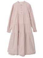【ピンクハウス/PINK HOUSE】のローンフリル使いダンガリーワンピース 人気、トレンドファッション・服の通販 founy(ファニー) ファッション Fashion レディースファッション Fashion for Women ワンピース Dresses スタンド Stand Collar, Upright Stand ダンガリー Dungaree, Chambray ネップ Nepp, Slub Yarn フリル Frill, Ruffle フロント Front, Front Design ヨーク Yoke, Yoke Design エレガント 上品 Elegant 春 Spring thumbnail ピンク|ID: prp329100004826087 ipo3291000000035112425