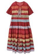 【ピンクハウス/PINK HOUSE】のカラフルフリル使いワンピース 人気、トレンドファッション・服の通販 founy(ファニー) ファッション Fashion レディースファッション Fashion for Women ワンピース Dresses カラフル Colorful Design フリル Frill, Ruffle ペチコート Petticoat, Underskirt モチーフ Motif, Design Theme リボン Ribbon, Bow 結婚式 Wedding thumbnail アカ|ID: prp329100004826089 ipo3291000000035112449