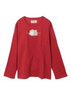 【ピンクハウス/PINK HOUSE】の幸見うさぎ刺繍スムースカットソー 人気、トレンドファッション・服の通販 founy(ファニー) ファッション Fashion レディースファッション Fashion for Women トップス・カットソー Cut & Sew Tops カットソー・ベーシックTシャツ Cut-and-Sewn Tops / Stretch Tees & Basics カットソー Cut and Sewn Top フロント Front, Front Design モチーフ Motif, Design Theme ワンポイント One Point, Statement Accent 春 Spring thumbnail アカ|ID: prp329100004826090 ipo3291000000035133938