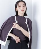 【ナチュラル ビューティー ベーシック/NATURAL BEAUTY BASIC】のバイカラーアンサンブル 人気、トレンドファッション・服の通販 founy(ファニー) ファッション Fashion レディースファッション Fashion for Women トップス・カットソー Cut & Sew Tops アンサンブルニット Knit Ensembles & Twin Sets アンサンブル Ensemble Set インナー Innerwear カーディガン Cardigan, Knitwear シンプル Simple, Minimal ベーシック Basic, Essential モチーフ Motif, Design Theme リブニット Rib Knit, Ribbed Knit エレガント 上品 Elegant 半袖 Short Sleeve, Half Sleeve thumbnail チャコール×オフ2|ID: prp329100004826161 ipo3291000000035113595