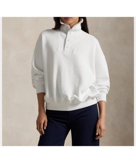 【ラルフローレン/RALPH LAUREN】 リブトリム モックネック プルオーバー人気、トレンドファッション・服の通販 founy(ファニー) ファッション Fashion レディースファッション Fashion for Women トップス・カットソー Cut & Sew Tops カジュアルプルオーバー・ニットトップス Pullovers & Knit Tops / Casual Pullovers ファブリック Fabric, Textile フィット Fit, Slim Fit モックネック Mock Neck, Short Turtleneck リラックス Relax, Relaxed Fit 長袖 Long Sleeve, Full Sleeve |ID:prp329100004826175