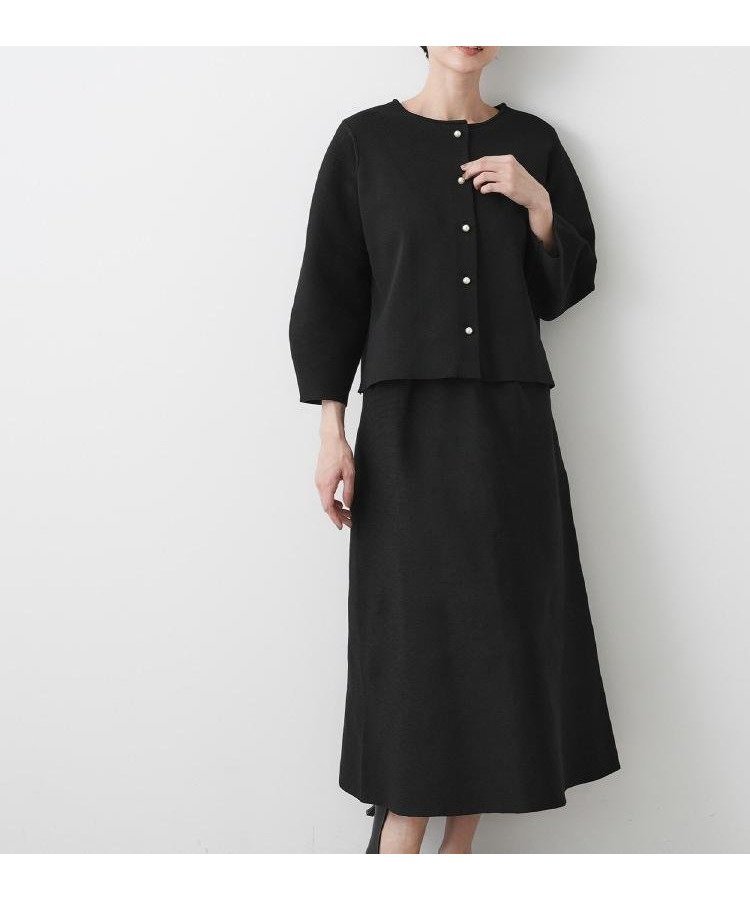 【デッサン/Dessin】の【入卒/セレモニー/単品使い2WAY可能】ニットセットアップ 人気、トレンドファッション・服の通販 founy(ファニー) 　ファッション　Fashion　レディースファッション　Fashion for Women　トップス・カットソー　Cut & Sew Tops　ニット　Knit Tops & Sweaters　オケージョン　Occasion Wear　カットソー　Cut and Sewn Top　カーディガン　Cardigan, Knitwear　コンパクト　Compact, Small Size　シンプル　Simple, Minimal　スマート　Smart, Elegant　スリーブ　Sleeve, Long Sleeve / Short Sleeve　セットアップ　Set-Up, Coordinated Outfit　セレモニー　Ceremony　デニム　Denim, Jeans Material　ポケット　Pocket, Pocket Detail　ワイド　Wide, Wide Fit　エレガント 上品　Elegant　ビジネス 仕事 通勤　Business / Work / Commuting　 other-1|ID: prp329100004826176 ipo3291000000035113836