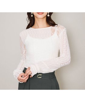 【クイーンズ コート/QUEENS COURT】のマルチレースパッチワークカットソー≪手洗い可能≫ 人気、トレンドファッション・服の通販 founy(ファニー) ファッション Fashion レディースファッション Fashion for Women トップス・カットソー Cut & Sew Tops カットソー・ベーシックTシャツ Cut-and-Sewn Tops / Stretch Tees & Basics インナー Innerwear 秋 Autumn キャミワンピース Cami Dress, Slip Dress シンプル Simple, Minimal ジャケット Jacket, Outerwear ストレッチ Stretch, Stretchy Fabric 長袖 Long Sleeve, Full Sleeve バランス Balance, Style Balance パッチワーク Patchwork, Mixed Fabric フェミニン Feminine, Girly フレーム Frame, Outline ポケット Pocket, Pocket Detail レース Lace, Lace Fabric A/W・秋冬 Autumn/Winter おすすめ Recommended / Our Picks ビジネス 仕事 通勤 Business / Work / Commuting 2025年 2025 2025-2026秋冬・A/W Autumn/Winter 2025–26 AW25–26 |ID:prp329100004826199