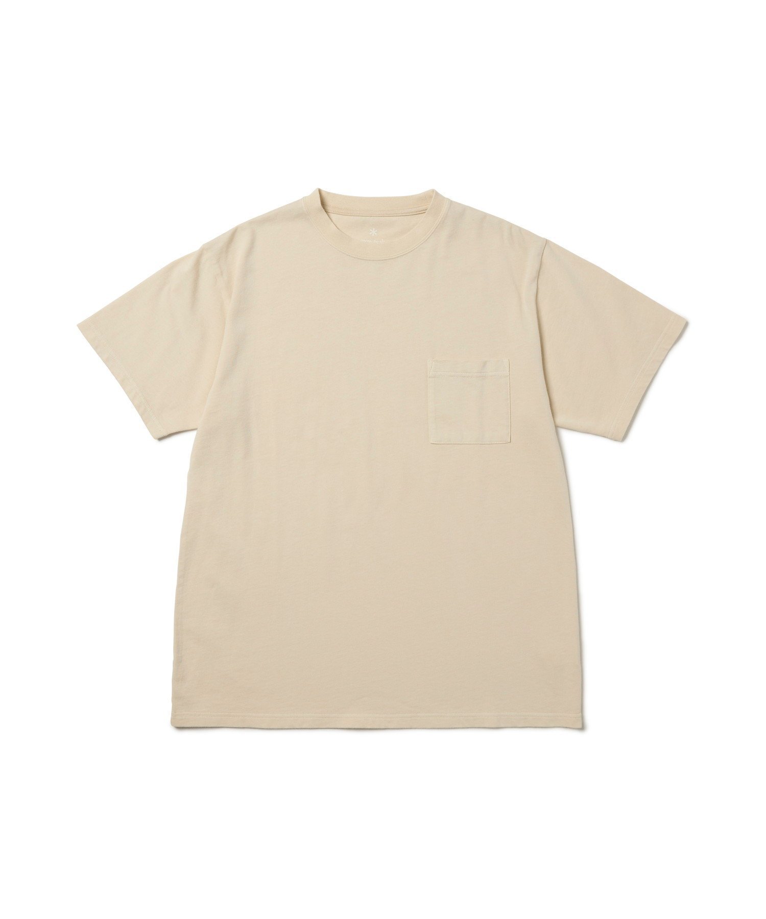 【スノーピーク/SNOW PEAK】のGarment Dyed T-Shirt インテリア・キッズ・メンズ・レディースファッション・服の通販 founy(ファニー) 　ファッション　Fashion　レディースファッション　Fashion for Women　トップス・カットソー　Cut & Sew Tops　シャツ・ブラウス・オフィスカジュアル　Elegant Blouses & Button-Ups　ロングTシャツ・Tシャツ　Longline T-Shirts & Tees　ヴィンテージ　Vintage Style　グラフィック　Graphic, Graphic Design　サングラス　Sunglasses, Shades　シンプル　Simple, Minimal　スマート　Smart, Elegant　スリット　Slit, Slit Detail　スリーブ　Sleeve, Long Sleeve / Short Sleeve　ハイネック　High Neck, Mock Neck　フィット　Fit, Slim Fit　プリント　Print, Printed Pattern　ベーシック　Basic, Essential　ボトム　Bottoms, Lower Wear　ポケット　Pocket, Pocket Detail　半袖　Short Sleeve, Half Sleeve　ループ　Loop, Loop Knit　ロング　Long, Long-Length　A/W・秋冬　Autumn/Winter　冬　Winter / This Winter　おすすめ　Recommended / Our Picks　2025年　2025　2025-2026秋冬・A/W　Autumn/Winter 2025–26 AW25–26　IVORY|ID: prp329100004826210 ipo3291000000035114250