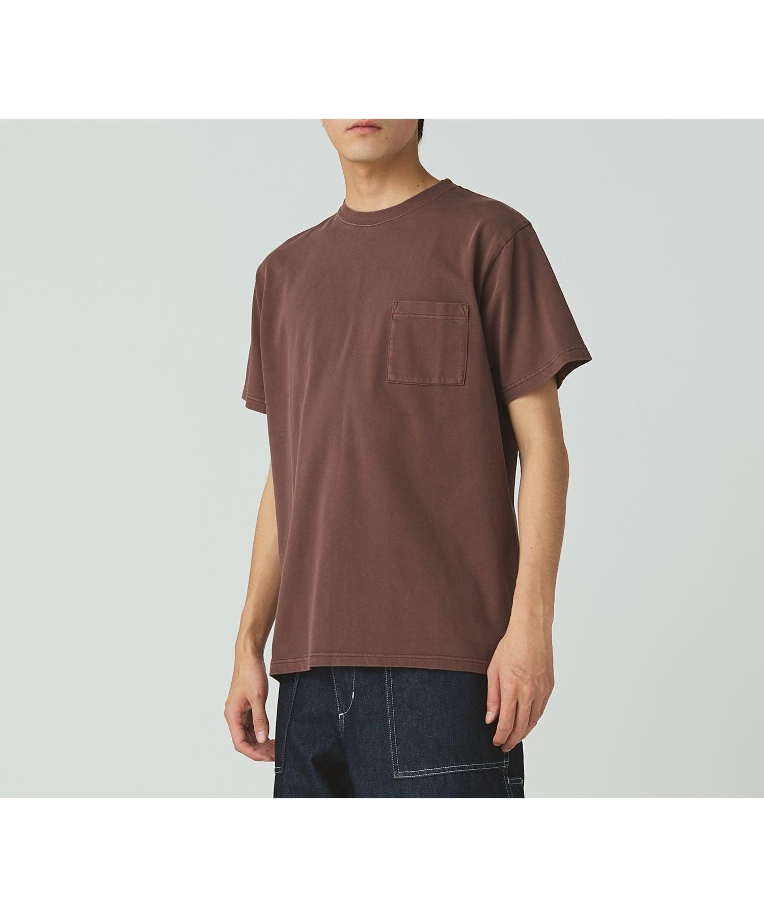 【スノーピーク/SNOW PEAK】のGarment Dyed T-Shirt インテリア・キッズ・メンズ・レディースファッション・服の通販 founy(ファニー) 　ファッション　Fashion　レディースファッション　Fashion for Women　トップス・カットソー　Cut & Sew Tops　シャツ・ブラウス・オフィスカジュアル　Elegant Blouses & Button-Ups　ロングTシャツ・Tシャツ　Longline T-Shirts & Tees　ヴィンテージ　Vintage Style　グラフィック　Graphic, Graphic Design　サングラス　Sunglasses, Shades　シンプル　Simple, Minimal　スマート　Smart, Elegant　スリット　Slit, Slit Detail　スリーブ　Sleeve, Long Sleeve / Short Sleeve　ハイネック　High Neck, Mock Neck　フィット　Fit, Slim Fit　プリント　Print, Printed Pattern　ベーシック　Basic, Essential　ボトム　Bottoms, Lower Wear　ポケット　Pocket, Pocket Detail　半袖　Short Sleeve, Half Sleeve　ループ　Loop, Loop Knit　ロング　Long, Long-Length　A/W・秋冬　Autumn/Winter　冬　Winter / This Winter　おすすめ　Recommended / Our Picks　2025年　2025　2025-2026秋冬・A/W　Autumn/Winter 2025–26 AW25–26　BURGUNDY|ID: prp329100004826210 ipo3291000000035114252
