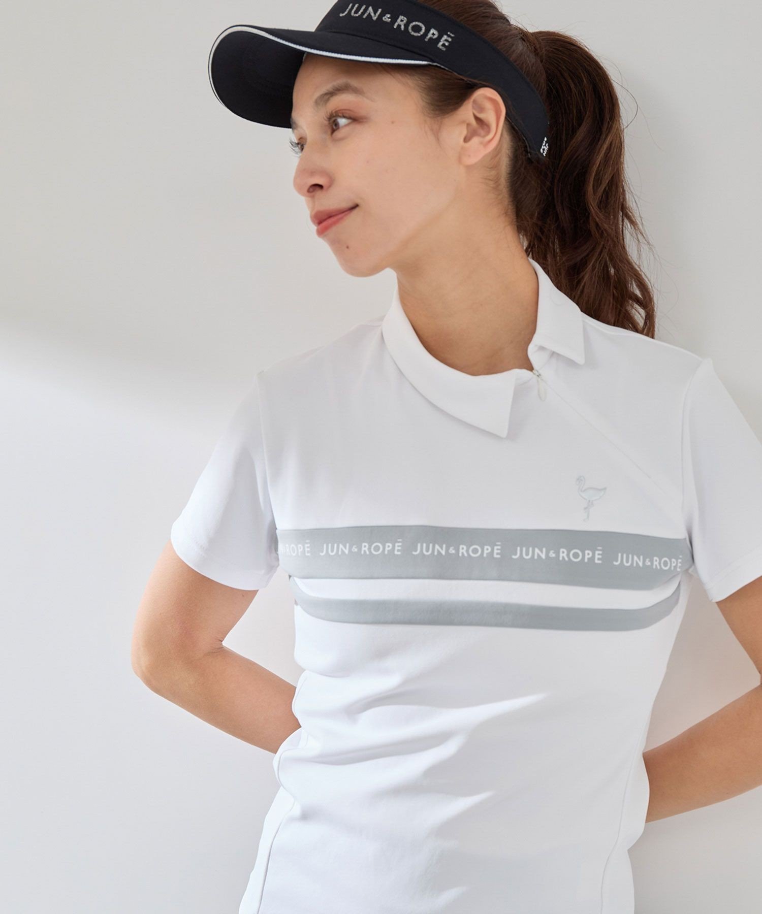 【ジュンアンドロペ/JUN&ROPE】の【UVカット】【速乾】【接触冷感】【防透け】サイド衿ファスナー使いプルオーバー インテリア・キッズ・メンズ・レディースファッション・服の通販 founy(ファニー) 　ファッション　Fashion　レディースファッション　Fashion for Women　トップス・カットソー　Cut & Sew Tops　カジュアルプルオーバー・ニットトップス　Pullovers & Knit Tops / Casual Pullovers　ゴルフ　Golf　スポーティ　Sporty, Casual Athletic　ポケット　Pocket, Pocket Detail　人気　Popular, Best Seller　ホワイト(10)|ID: prp329100004826223 ipo3291000000035114445