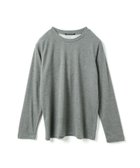【マーコート/MARcourt】のmizuiro ind スリーレイヤードコンパクトTシャツ 人気、トレンドファッション・服の通販 founy(ファニー) ファッション Fashion レディースファッション Fashion for Women トップス・カットソー Cut & Sew Tops シャツ・ブラウス・オフィスカジュアル Elegant Blouses & Button-Ups ロングTシャツ・Tシャツ Longline T-Shirts & Tees インナー Innerwear ウォーム Warm Fabric カットソー Cut and Sewn Top シンプル Simple, Minimal ストレッチ Stretch, Stretchy Fabric ベーシック Basic, Essential ポケット Pocket, Pocket Detail 無地 Plain, Solid Color 長袖 Long Sleeve, Full Sleeve thumbnail グレー|ID: prp329100004826266 ipo3291000000035115126