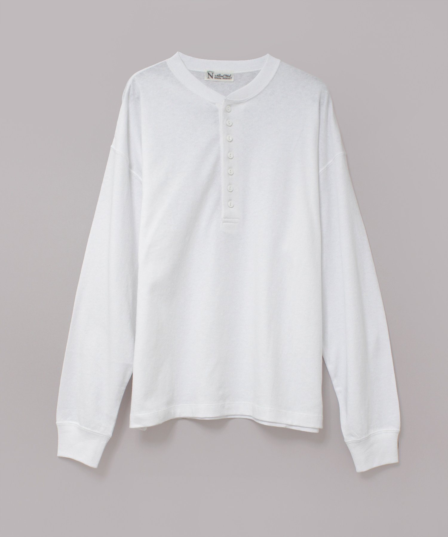 【アールエヌエーエヌ/RNA-N】のM2537 ゆる天竺ヘンリー インテリア・キッズ・メンズ・レディースファッション・服の通販 founy(ファニー) 　ファッション　Fashion　レディースファッション　Fashion for Women　インナー　Innerwear　カーディガン　Cardigan, Knitwear　シンプル　Simple, Minimal　ジャケット　Jacket, Outerwear　デニム　Denim, Jeans Material　ユーズド　Used, Vintage-Look　オフ|ID: prp329100004826276 ipo3291000000035115250