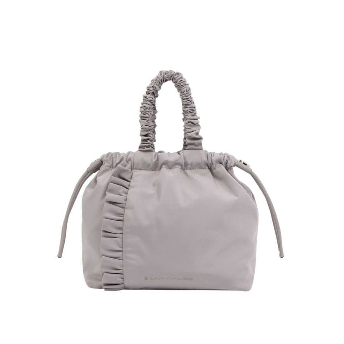 【クイーポ/KUIPO】のランバン オン ブルー LANVIN en Bleu マイル マルチショルダーバッグ インテリア・キッズ・メンズ・レディースファッション・服の通販 founy(ファニー) 　ファッション　Fashion　レディースファッション　Fashion for Women　バッグ　Bags　アシンメトリー　Asymmetrical Style　財布　Wallet, Purse　フリル　Frill, Ruffle　プレート　Plate, Dish　旅行　Travel　スマホショルダーバッグ　Smartphone Shoulder Bag　グレー|ID: prp329100004826302 ipo3291000000035115627