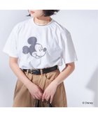 【ジャーナルスタンダード レサージュ/journal standard L'essage】の《追加4》【MICKEY】ピグメントTシャツ 人気、トレンドファッション・服の通販 founy(ファニー) ファッション Fashion レディースファッション Fashion for Women トップス・カットソー Cut & Sew Tops シャツ・ブラウス・オフィスカジュアル Elegant Blouses & Button-Ups ロングTシャツ・Tシャツ Longline T-Shirts & Tees インディゴ Indigo Denim デニム Denim, Jeans Material トレンド Trend, Trending Now 定番 Standard, Basic Item プリント Print, Printed Pattern ベーシック Basic, Essential エレガント 上品 Elegant 2025年 2025 2025春夏・S/S Spring/Summer 2025 SS25 thumbnail ホワイト|ID: prp329100004826309 ipo3291000000035115680