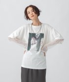 【レプシィム ローリーズファーム/LEPSIM LOWRYS FARM】のフォトプリント袖レイヤーT 人気、トレンドファッション・服の通販 founy(ファニー) ファッション Fashion レディースファッション Fashion for Women トップス・カットソー Cut & Sew Tops おすすめ Recommended / Our Picks インナー Innerwear スニーカー Sneakers, Trainers デニム Denim, Jeans Material トレンド Trend, Trending Now プリント Print, Printed Pattern thumbnail オフホワイト×レース05|ID: prp329100004826484 ipo3291000000035117456