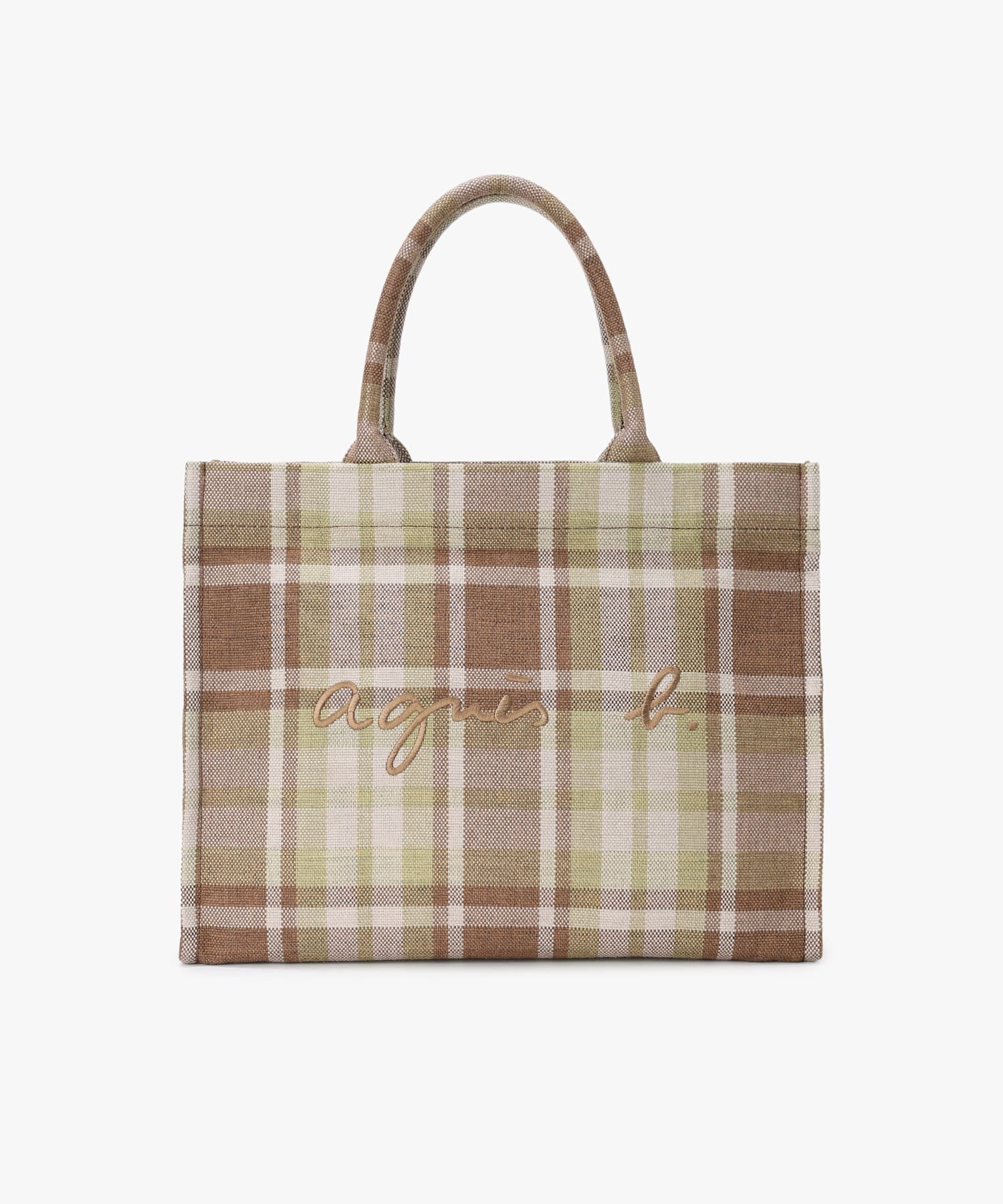 【アニエスベー ファム/agnes b. FEMME】のチェック ラージ トートバッグ ZAX03-01 人気、トレンドファッション・服の通販 founy(ファニー) 　ファッション　Fashion　レディースファッション　Fashion for Women　バッグ　Bags　チェック　Check, Plaid, Tartan　フロント　Front, Front Design　エレガント 上品　Elegant　ビジネス 仕事 通勤　Business / Work / Commuting　 other-1|ID: prp329100004826503 ipo3291000000035117646