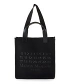 【メゾン マルジェラ/MAISON MARGIELA】のCabas ショッピングバッグ 人気、トレンドファッション・服の通販 founy(ファニー) ファッション Fashion レディースファッション Fashion for Women バッグ Bags フロント Front, Front Design thumbnail Black/Black|ID: prp329100004826519 ipo3291000000035117764