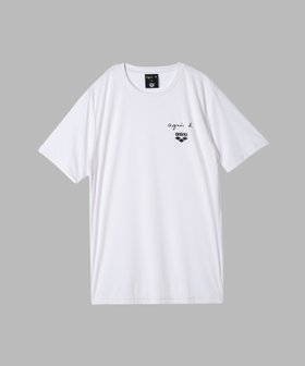 【アニエスベー ファム/agnes b. FEMME】のagnes b. x arena 半袖 Tシャツ 人気、トレンドファッション・服の通販 founy(ファニー) ファッション Fashion レディースファッション Fashion for Women トップス・カットソー Cut & Sew Tops シャツ・ブラウス・オフィスカジュアル Elegant Blouses & Button-Ups ロングTシャツ・Tシャツ Longline T-Shirts & Tees おすすめ Recommended / Our Picks アウトドア Outdoor Clothing 半袖 Short Sleeve, Half Sleeve |ID:prp329100004826525