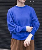 【アーバンリサーチ ドアーズ/URBAN RESEARCH DOORS】のFORK SPOON コットンカシミヤクルーネックスウェット 人気、トレンドファッション・服の通販 founy(ファニー) ファッション Fashion レディースファッション Fashion for Women トップス・カットソー Cut & Sew Tops レディースパーカー・カジュアルフーディー Casual Hoodies & Sweatshirts スウェット・クルーネックトップス Sweatshirts & Crewnecks / Relaxed Fit Sweat Tops 2025年 2025 2025-2026秋冬・A/W Autumn/Winter 2025–26 AW25–26 冬 Winter / This Winter コンパクト Compact, Small Size スウェット / スエット Sweatshirt, Sweatwear バランス Balance, Style Balance フレア Flare, Flared ベーシック Basic, Essential ボトム Bottoms, Lower Wear ワイド Wide, Wide Fit A/W・秋冬 Autumn/Winter thumbnail BLUE|ID: prp329100004826527 ipo3291000000035117849