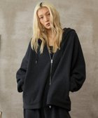 【コロニートゥーワンスリーナイン/COLONY 2139】の【paradigm】パフィーストレッチダブルジップパーカーU 人気、トレンドファッション・服の通販 founy(ファニー) ファッション Fashion レディースファッション Fashion for Women トップス・カットソー Cut & Sew Tops レディースパーカー・カジュアルフーディー Casual Hoodies & Sweatshirts 秋 Autumn ジップ Zip, Zipper ストレッチ Stretch, Stretchy Fabric セットアップ Set-Up, Coordinated Outfit ドローコード Drawcord, Drawstring Cord ボックス Boxy, Box Shape 冬 Winter / This Winter 再入荷 Restock / Back in Stock おすすめ Recommended / Our Picks thumbnail ダークグレー|ID: prp329100004826530 ipo3291000000035117871