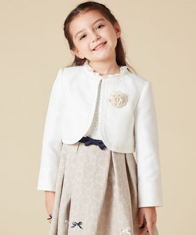 【アー ヴェー ヴェー/a.v.v / KIDS】の100-130 【結婚式/セレモニー/オケージョン】レースコード付ピケボレロ 人気、トレンドファッション・服の通販 founy(ファニー) ファッション Fashion キッズファッション Fashion for Kids アクセサリー Fashion Accessories オケージョン Occasion Wear ケミカル Chemical, Chemical Wash ショート Short, Short Length ジャケット Jacket, Outerwear スプリング Spring, Spring Collection スリット Slit, Slit Detail ネックレス Necklace, Pendant Necklace バランス Balance, Style Balance フェミニン Feminine, Girly フォーマル Formal, Dressy ブローチ Brooch, Pin Brooch ボレロ Bolero, Short Cardigan レース Lace, Lace Fabric 再入荷 Restock / Back in Stock エレガント 上品 Elegant セレモニー Ceremony ギフト プレゼント Gift / Present 入学式 Entrance Ceremony 結婚式 Wedding |ID:prp329100004826531