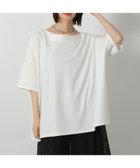 【ラコレ/LAKOLE】のスムースボートネック半袖 人気、トレンドファッション・服の通販 founy(ファニー) ファッション Fashion レディースファッション Fashion for Women トップス・カットソー Cut & Sew Tops スリット Slit, Slit Detail ボトム Bottoms, Lower Wear リラックス Relax, Relaxed Fit 半袖 Short Sleeve, Half Sleeve thumbnail オフホワイト|ID: prp329100004826534 ipo3291000000035117885