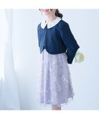 【デビロック/devirock / KIDS】のフォーマル 華やかレースドレス 2点セット 子供服 キッズ 女の子 26SS 人気、トレンドファッション・服の通販 founy(ファニー) ファッション Fashion キッズファッション Fashion for Kids ワンピース Dresses アンサンブル Ensemble Set 春 Spring ジャケット Jacket, Outerwear チュール Tulip, Tulip Motif ドレス Dress, One-Piece フォーマル Formal, Dressy ボレロ Bolero, Short Cardigan レース Lace, Lace Fabric 2026年 2026 thumbnail 001-花-Gブルー|ID: prp329100004826543 ipo3291000000035117965