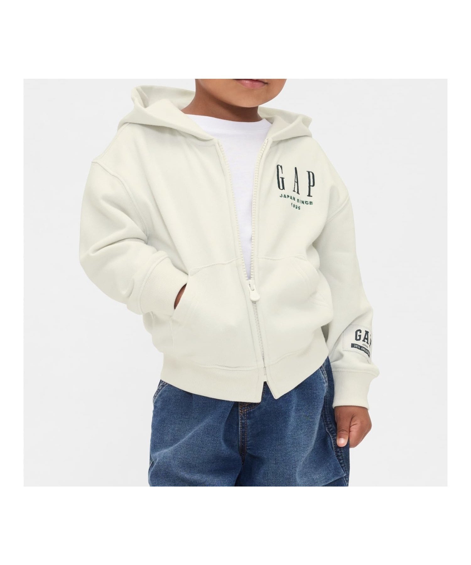 【ギャップ/GAP / KIDS】の30th アニバーサリー ヴィンテージソフト GAPロゴ ジップアップパーカー (幼児・ベビー) 人気、トレンドファッション・服の通販 founy(ファニー) 　ファッション　Fashion　キッズファッション　Fashion for Kids　ダブル　Double, Double-Breasted　人気　Popular, Best Seller　長袖　Long Sleeve, Full Sleeve　フィット　Fit, Slim Fit　ベビー　Baby, Babywear　ポケット　Pocket, Pocket Detail　リラックス　Relax, Relaxed Fit　おすすめ　Recommended / Our Picks　 other-1|ID: prp329100004826547 ipo3291000000035117997