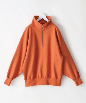 【ビーアパートメント/b apartment / MEN】の「KHA KI / カーキ」HALF ZIP SWEAT SHIRTS 人気、トレンドファッション・服の通販 founy(ファニー) ファッション Fashion メンズファッション Fashion for Men コンパクト Compact, Small Size スウェット / スエット Sweatshirt, Sweatwear バランス Balance, Style Balance フロント Front, Front Design ボトム Bottoms, Lower Wear ワイド Wide, Wide Fit 再入荷 Restock / Back in Stock |ID:prp329100004826548