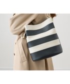 【アナイ/ANAYI】のボーダーバケットバッグ 人気、トレンドファッション・服の通販 founy(ファニー) ファッション Fashion レディースファッション Fashion for Women バッグ Bags スマート Smart, Elegant ボーダー Border, Stripe 再入荷 Restock / Back in Stock thumbnail blue mix|ID: prp329100004826564 ipo3291000000035118219