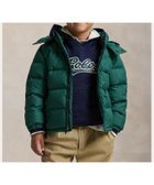 【ラルフローレン/RALPH LAUREN / KIDS】の(ボーイズ 2才~7才)リップストップ ダウン フーデッド ジャケット 人気、トレンドファッション・服の通販 founy(ファニー) ファッション Fashion キッズファッション Fashion for Kids アウター Coat Outerwear /Kids カフス Cuff Design ジャケット Jacket, Outerwear ダウン Down, Puffer フェザー Feather, Feather Detail フラップ Flap, Flap Pocket フロント Front, Front Design ボーイズ Boyish, Boy Style モックネック Mock Neck, Short Turtleneck リップ Lip, Lip Motif 長袖 Long Sleeve, Full Sleeve thumbnail 300グリーン|ID: prp329100004826567 ipo3291000000035118256