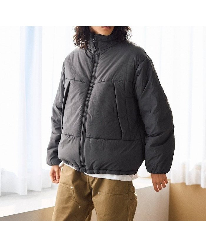 【フリークスストア/FREAK'S STORE】のPRIMALOFT PUFF JACKET / プリマロフト スタンドカラー パフ ジャケット / 中綿ブルゾン 25AW インテリア・キッズ・メンズ・レディースファッション・服の通販 founy(ファニー) 　ファッション　Fashion　メンズファッション　Fashion for Men　アウトドア　Outdoor Clothing　コンパクト　Compact, Small Size　今季　This Season, Current Season　軽量　Lightweight, Ultra Light　シンプル　Simple, Minimal　ジャケット　Jacket, Outerwear　スタンド　Stand Collar, Upright Stand　ダウン　Down, Puffer　ブルゾン　Blouson, Bomber Jacket　A/W・秋冬　Autumn/Winter　冬　Winter / This Winter　おすすめ　Recommended / Our Picks　2025年　2025　2025-2026秋冬・A/W　Autumn/Winter 2025–26 AW25–26　チャコールグレー|ID: prp329100004826570 ipo3291000000035118265