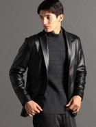 【ニコル/NICOLE / MEN】のシープレザー テーラードジャケット 人気、トレンドファッション・服の通販 founy(ファニー) ファッション Fashion メンズファッション Fashion for Men ジャケット Jacket, Outerwear スクエア Square, Square Shape スマート Smart, Elegant フォーマル Formal, Dressy フロント Front, Front Design ベーシック Basic, Essential ポケット Pocket, Pocket Detail thumbnail 49ブラック|ID: prp329100004826602 ipo3291000000035118508