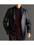 【ニコル/NICOLE / MEN】のシープレザー テーラードジャケット 人気、トレンドファッション・服の通販 founy(ファニー) ファッション Fashion メンズファッション Fashion for Men ジャケット Jacket, Outerwear スクエア Square, Square Shape スマート Smart, Elegant フォーマル Formal, Dressy フロント Front, Front Design ベーシック Basic, Essential ポケット Pocket, Pocket Detail thumbnail 67ネイビー|ID: prp329100004826602 ipo3291000000035118511