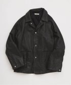 【ジャーナルスタンダード レリューム/JOURNAL STANDARD relume / MEN】のゴートレザー カバーオール ブラック|ID: prp329100004826606 ipo3291000000035167814