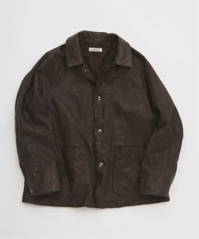 【ジャーナルスタンダード レリューム/JOURNAL STANDARD relume / MEN】のゴートレザー カバーオール 人気、トレンドファッション・服の通販 founy(ファニー) ファッション Fashion メンズファッション Fashion for Men アンダー Underwear Essentials ヴィンテージ Vintage Style ジャケット Jacket, Outerwear スリーブ Sleeve, Long Sleeve / Short Sleeve バランス Balance, Style Balance パッチ Patch, Appliqué パーカー Hoodie, Parka フィット Fit, Slim Fit フロント Front, Front Design ポケット Pocket, Pocket Detail リアル Real, Realistic ワイド Wide, Wide Fit ワーク Workwear, Utility Style エレガント 上品 Elegant |ID:prp329100004826606