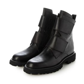 【ラボキゴシ ワークス/RABOKIGOSHI works】の3.5cm本革ベルクロショートブーツ 人気、トレンドファッション・服の通販 founy(ファニー) ファッション Fashion レディースファッション Fashion for Women ジップ Zip, Zipper バランス Balance, Style Balance |ID:prp329100004826627