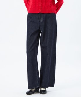 【マッキントッシュ フィロソフィー/MACKINTOSH PHILOSOPHY】のコットンワイドデニムパンツ 人気、トレンドファッション・服の通販 founy(ファニー) ファッション Fashion レディースファッション Fashion for Women パンツ Pants & Trousers デニムパンツ・ジーンズ・美脚デニム Denim Jeans & Pants おすすめ Recommended / Our Picks なめらか Smooth, Silky Texture デニム Denim, Jeans Material フィット Fit, Slim Fit ブリーチ Bleach, Washed Finish ワイド Wide, Wide Fit 冬 Winter / This Winter 夏 Summer 春 Spring 秋 Autumn |ID:prp329100004826631