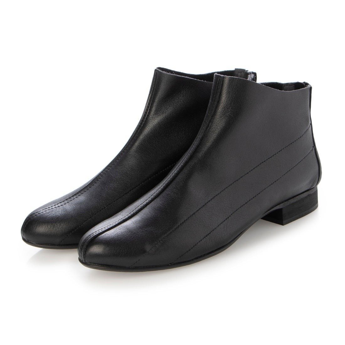 【ラボキゴシ ワークス/RABOKIGOSHI works】の2.5cm本革一枚仕立てソフトアンクルブーツ 人気、トレンドファッション・服の通販 founy(ファニー) 　ファッション　Fashion　レディースファッション　Fashion for Women　クッション　Cushion, Throw Pillow　センター　Center, Center Line　フラット　Flat, Flat Shoes　 other-1|ID: prp329100004826673 ipo3291000000035119181