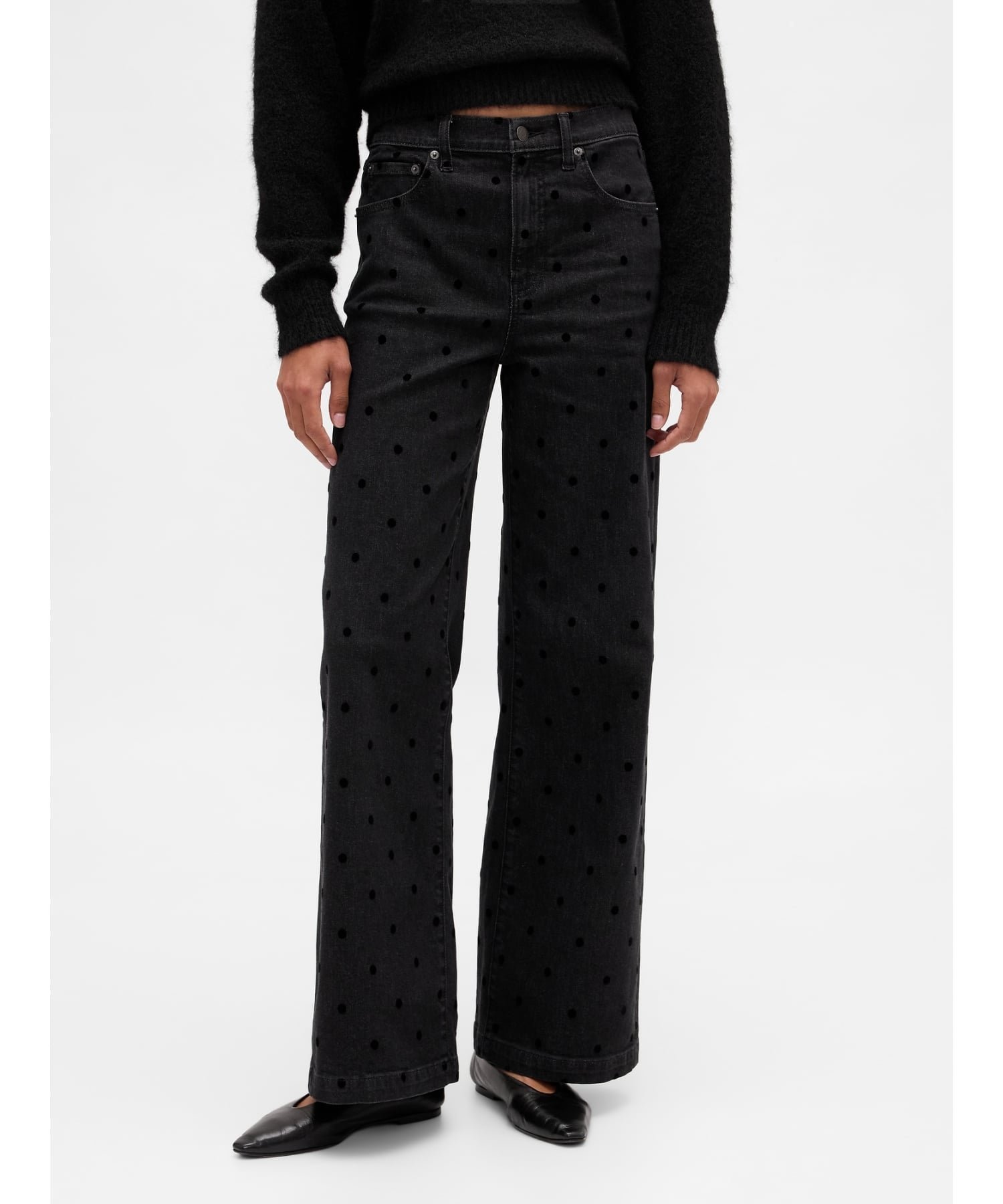 【ギャップ/GAP】のハイライズ ストライドワイドデニム 人気、トレンドファッション・服の通販 founy(ファニー) 　ファッション　Fashion　レディースファッション　Fashion for Women　クラシック　Classic, Timeless Style　ストレッチ　Stretch, Stretchy Fabric　デニム　Denim, Jeans Material　ハイライズ　High Rise, High Waist　フィット　Fit, Slim Fit　ポケット　Pocket, Pocket Detail　水玉　Polka Dot, Dot Pattern　リラックス　Relax, Relaxed Fit　ルーズ　Loose, Oversized　ワイド　Wide, Wide Fit　おすすめ　Recommended / Our Picks　 other-1|ID: prp329100004826690 ipo3291000000035119340