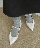 【ル タロン/Le Talon】の《追加》ポインテッドワンストラップフラット 人気、トレンドファッション・服の通販 founy(ファニー) ファッション Fashion レディースファッション Fashion for Women おすすめ Recommended / Our Picks クラシック Classic, Timeless Style シルバー Silver, Metallic Silver ストラップシューズ Strap Shoes, Mary Janes ソックス Socks, Hosiery トレンド Trend, Trending Now ラップ Wrap, Wrap Design 定番 Standard, Basic Item 春 Spring thumbnail シルバー|ID: prp329100004826698 ipo3291000000035119480