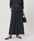 【ユナイテッドアローズ/UNITED ARROWS】のドットカットジャガード イージー ワイド パンツ -ウォッシャブル- 人気、トレンドファッション・服の通販 founy(ファニー) ファッション Fashion レディースファッション Fashion for Women パンツ Pants & Trousers ウォッシャブル Machine Washable カットジャガード Cut Jacquard シャーリング Shirring, Ruched セットアップ Set-Up, Coordinated Outfit ビンテージ Vintage, Retro Style ワイド Wide, Wide Fit thumbnail NAVY|ID: prp329100004826703 ipo3291000000035119516