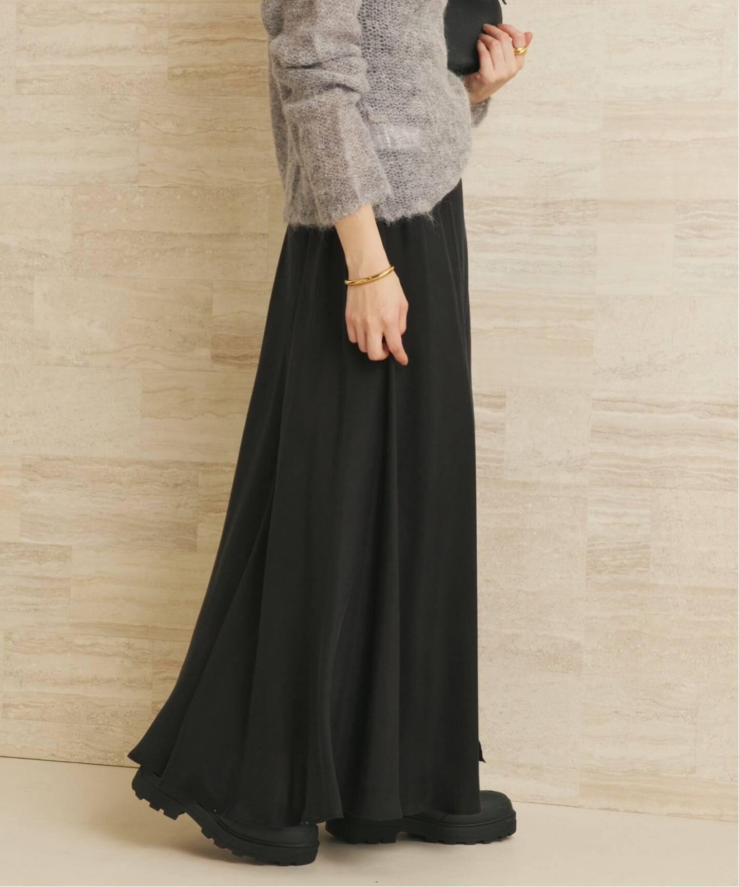 【プラージュ/Plage】の《追加》Washable Fibril ロングスカート 5 人気、トレンドファッション・服の通販 founy(ファニー) ファッション Fashion レディースファッション Fashion for Women スカート Skirts ロングスカート Long Skirts / Maxi & Midi Skirts おすすめ Recommended / Our Picks シンプル Simple, Minimal スウェット / スエット Sweatshirt, Sweatwear フレア Flare, Flared リラックス Relax, Relaxed Fit ロング Long, Long-Length エレガント 上品 Elegant 定番 Standard, Basic Item 洗える Machine Washable other-1|ID: prp329100004826759 ipo3291000000035120145