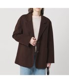 【ユナイテッドアローズ/UNITED ARROWS】のリバー テーラード ジャケット コート 人気、トレンドファッション・服の通販 founy(ファニー) ファッション Fashion レディースファッション Fashion for Women アウター Coat / Outerwear Collection コート・ロングコート・ピーコート Long Coats, Peacoats & More レディースジャケット・軽アウター Jackets テーラードジャケット / 通勤・きれいめスタイル Tailored Jackets & Blazers 秋 Autumn ジャケット Jacket, Outerwear ストール Stole, Wrap テーラード Tailored, Tailored Fit 防寒 Cold Protection, Winter-Ready リラックス Relax, Relaxed Fit 冬 Winter / This Winter A/W・秋冬 Autumn/Winter エレガント 上品 Elegant thumbnail DK.BROWN|ID: prp329100004826783 ipo3291000000035120371