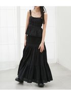 【スナイデル/SNIDEL】のコットンレーススカート 人気、トレンドファッション・服の通販 founy(ファニー) ファッション Fashion レディースファッション Fashion for Women スカート Skirts エレガント 上品 Elegant ギャザー Gathered, Ruffled クラシカル Classical, Vintage-Inspired ストレート Straight, Straight Cut スマート Smart, Elegant ティアード Tiered, Tiered Style レース Lace, Lace Fabric おすすめ Recommended / Our Picks thumbnail BLK[009]|ID: prp329100004826786 ipo3291000000035120424