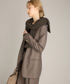 【ブリル/BRILL】のウールピークトラペルジャケット 人気、トレンドファッション・服の通販 founy(ファニー) ファッション Fashion レディースファッション Fashion for Women アウター Coat / Outerwear Collection レディースジャケット・軽アウター Jackets ストレッチ Stretch, Stretchy Fabric thumbnail カーキ78|ID: prp329100004826787 ipo3291000000035120438