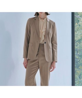 【ポール スチュアート/Paul Stuart】の【ウォッシャブル/防しわ性】ウールフランネル ジャケット 人気、トレンドファッション・服の通販 founy(ファニー) ファッション Fashion レディースファッション Fashion for Women アウター Coat / Outerwear Collection レディースジャケット・軽アウター Jackets インナー Innerwear ウォッシャブル Machine Washable ジャケット Jacket, Outerwear スーツ Suit, Formalwear セットアップ Set-Up, Coordinated Outfit ハンド Hand, Handmade ポケット Pocket, Pocket Detail エレガント 上品 Elegant |ID:prp329100004826792