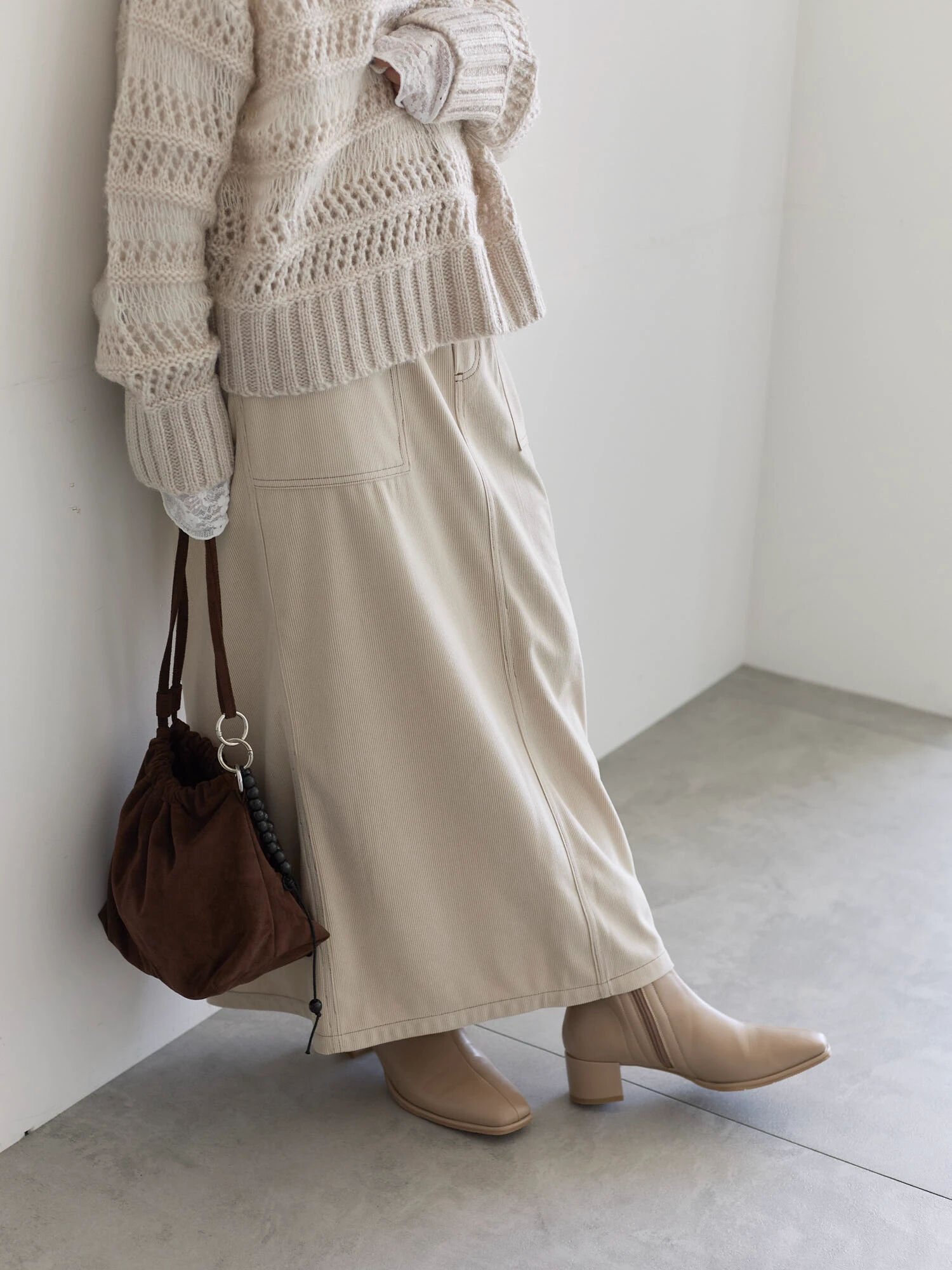 【サマンサモスモス/Samansa Mos2】のコーデュロイスカート インテリア・キッズ・メンズ・レディースファッション・服の通販 founy(ファニー) ファッション Fashion レディースファッション Fashion for Women スカート Skirts コーデュロイ Corduroy, Cord Fabric シンプル Simple, Minimal スウェット / スエット Sweatshirt, Sweatwear ポケット Pocket, Pocket Detail キナリ|ID: prp329100004826796 ipo3291000000035120499