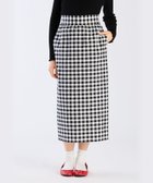 【アニエスベー ファム/agnes b. FEMME】のネップギンガムチェックスカート 人気、トレンドファッション・服の通販 founy(ファニー) ファッション Fashion レディースファッション Fashion for Women スカート Skirts ギンガム Gingham, Gingham Fabric クラシック Classic, Timeless Style シルク Silk, 100% Silk スニーカー Sneakers, Trainers タイトスカート Pencil Skirt, Tight Skirt ダウン Down, Puffer チェック Check, Plaid, Tartan モノトーン Monotone, Black and White thumbnail ブラック|ID: prp329100004826797 ipo3291000000035120504