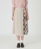 【ブルーレーベル クレストブリッジ/BLUE LABEL CRESTBRIDGE】のシャンブレートロピカルフレアスカート 人気、トレンドファッション・服の通販 founy(ファニー) ファッション Fashion レディースファッション Fashion for Women スカート Skirts Aライン・フレアスカート A-Line & Flared Skirts おすすめ Recommended / Our Picks フレア Flare, Flared フロント Front, Front Design ラップ Wrap, Wrap Design thumbnail ベージュ|ID: prp329100004826803 ipo3291000000035120567